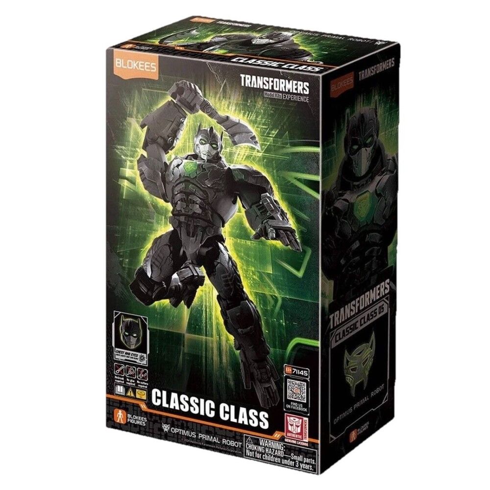 Blokees‎ Transformers Classic Class Optimus Primal Robot Model Kit 54 Piece NEW!